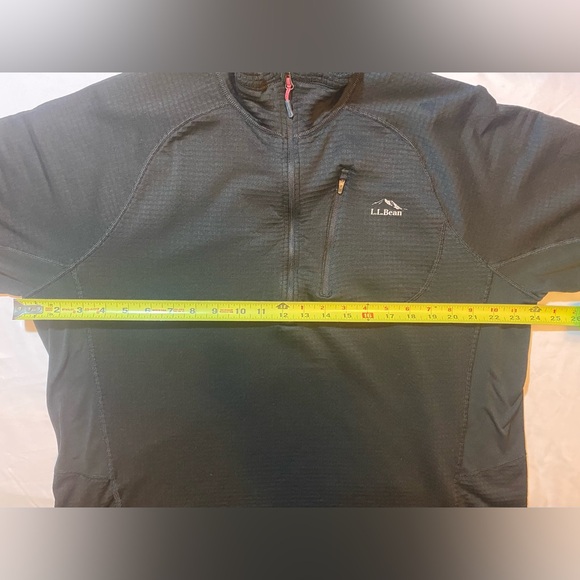 LL Bean men's Polartec "slightly fitted" 1/2 zip pullover- size XL (extra large) - Picture 8 of 9